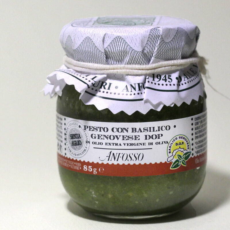 Pesto genovese senza aglio