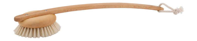 SPAZZOLA DA CORPO IN LEGNO CON MANICO FISSO