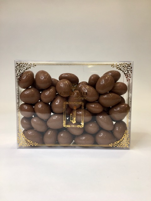 ALMONDS COVERED WITH CHOCOLATE