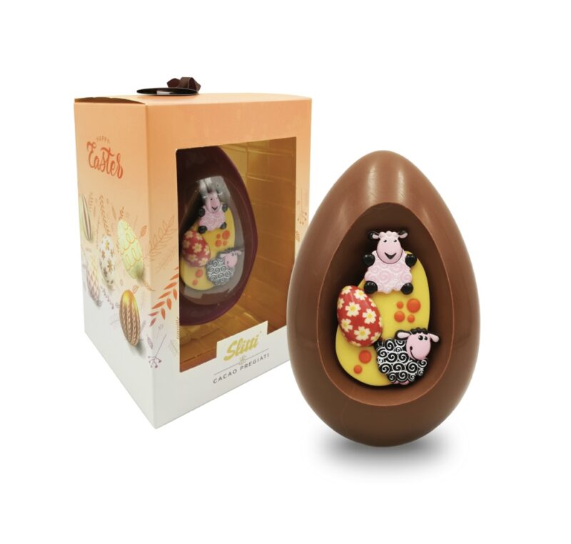 UOVA DI CIOCCOLATO FONDENTE SLITTI
