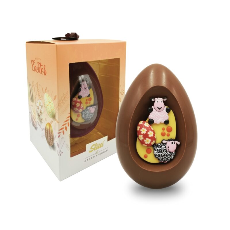 MILK CHOCOLATE EGGS SLITTI