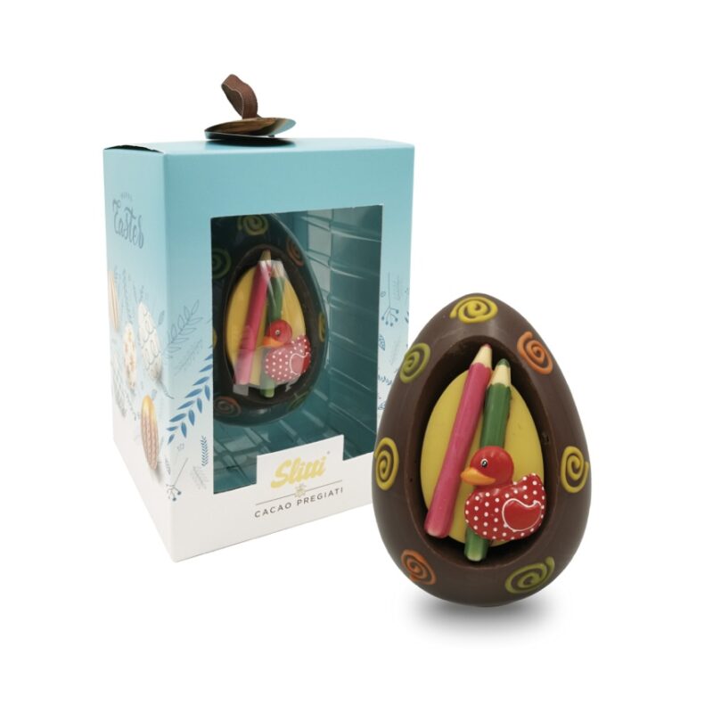 UOVA DI CIOCCOLATO FONDENTE SLITTI