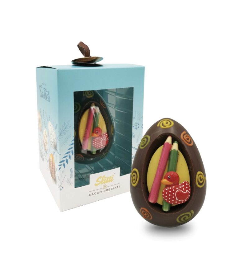 UOVA DI CIOCCOLATO FONDENTE SLITTI