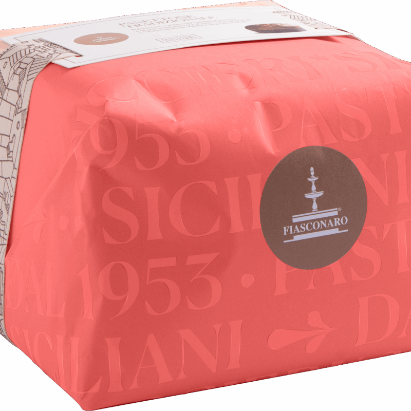 Panettone Fiasconaro wrapped